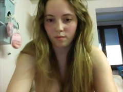 Blonde chubby